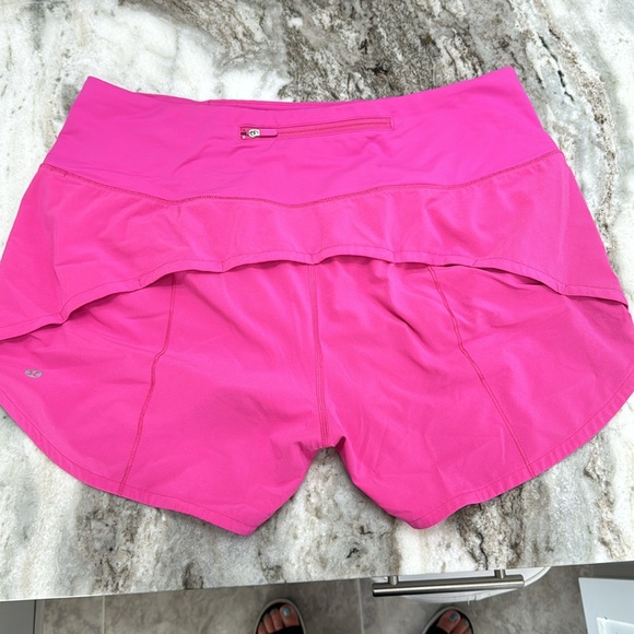 Lululemon Sonic Pink Speed Up High Rise size 10 - Picture 2 of 7